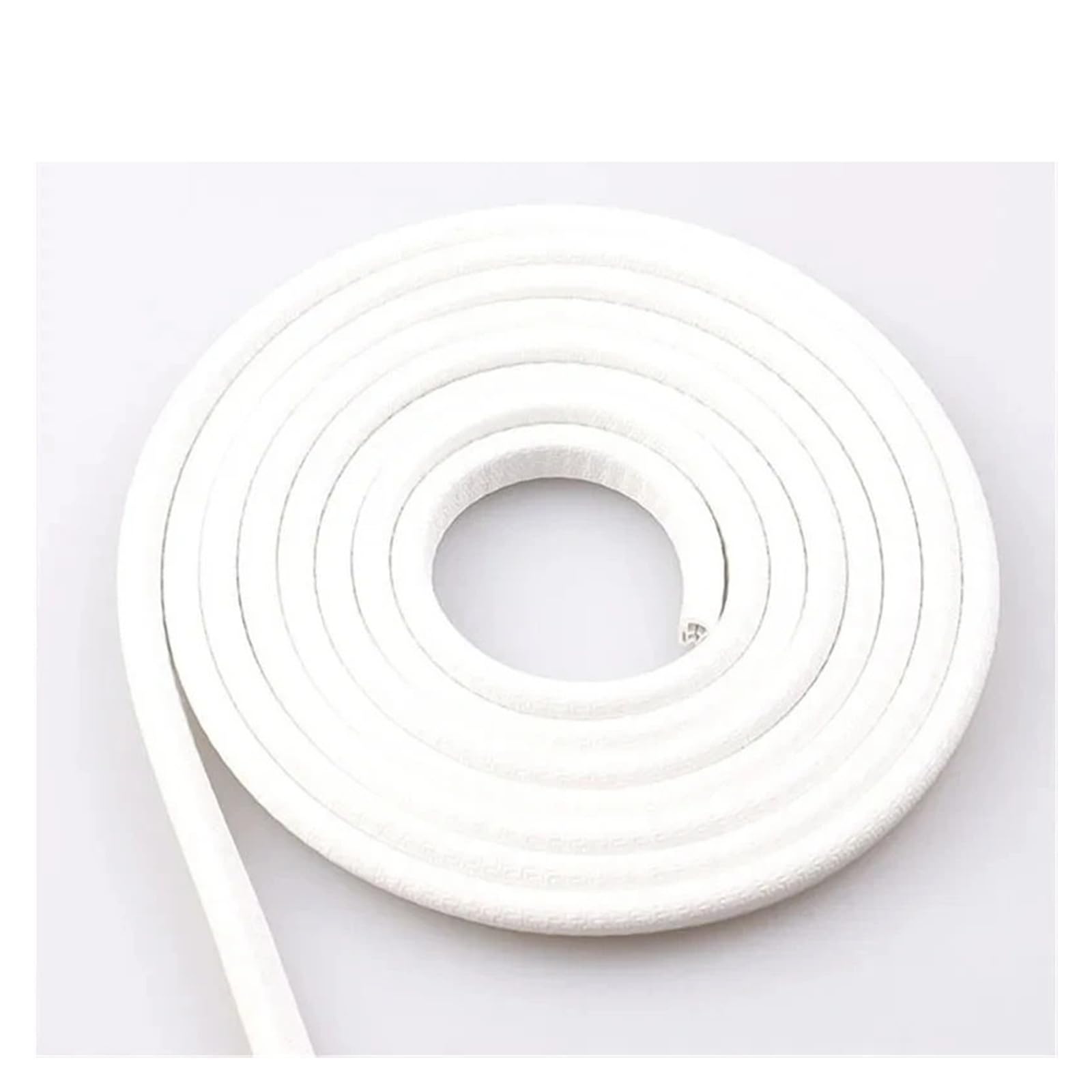 Rubber Seal Decorative Rubber Seal Edge Strip U-Shaped Keel Composite Door Anti-Collision Strip(White 10M)