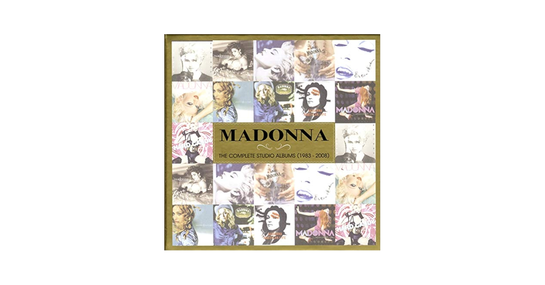 MADONNA - Madonna - The Complete Studio Albums 1983 - 2008