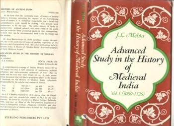 Hardcover Advanced Study in the History of Medieval India, Vol. 1 (1000-1526) Book