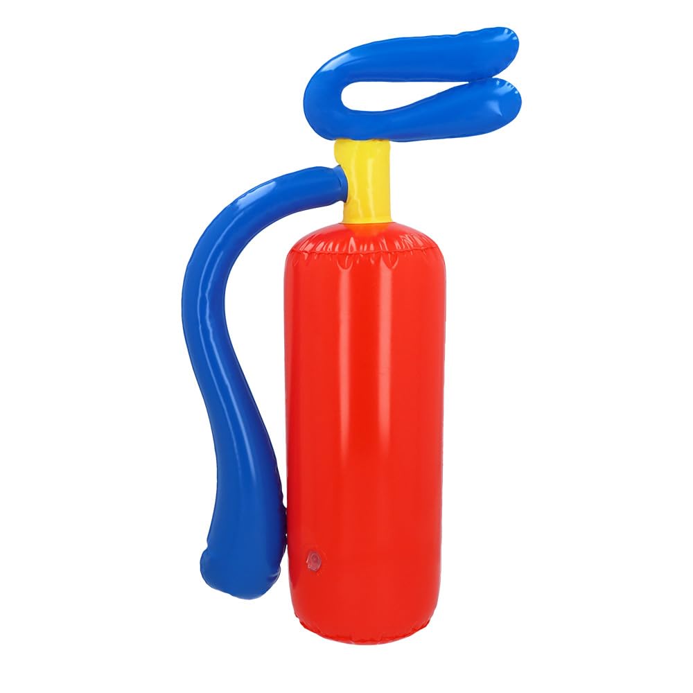 Boland - Aufblasbarer Feuerlöscher, 35 cm | Dekoration und Kostüm Zubehör für Pool Party und Karneval, Wasserspielzeug, Feuerwehr