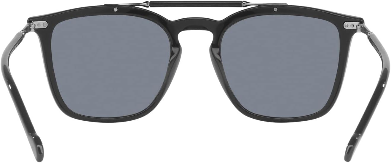 Vogue Eyewear Men's Vo5463s Square Sunglasses Full Grey/Blue Mirrored Silver Polarized 51 Millimeters image 7 of 7 B0BB42FDY6