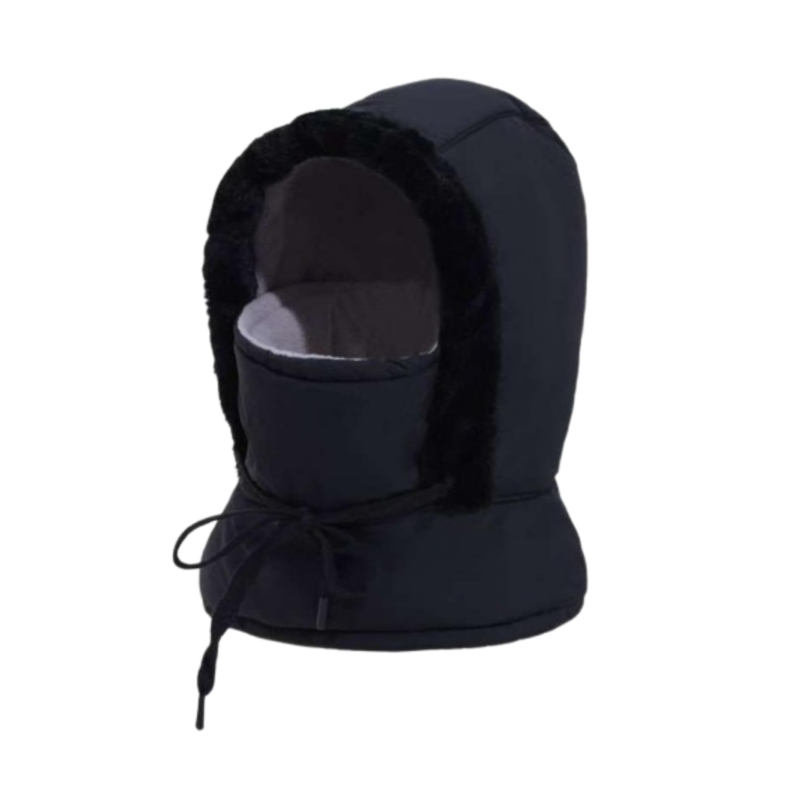 Cappello termico spesso foderato in peluche con maschera per il viso, antivento, sciarpa invernale da sci freddo caldo, cappelli invernali da sci per donne