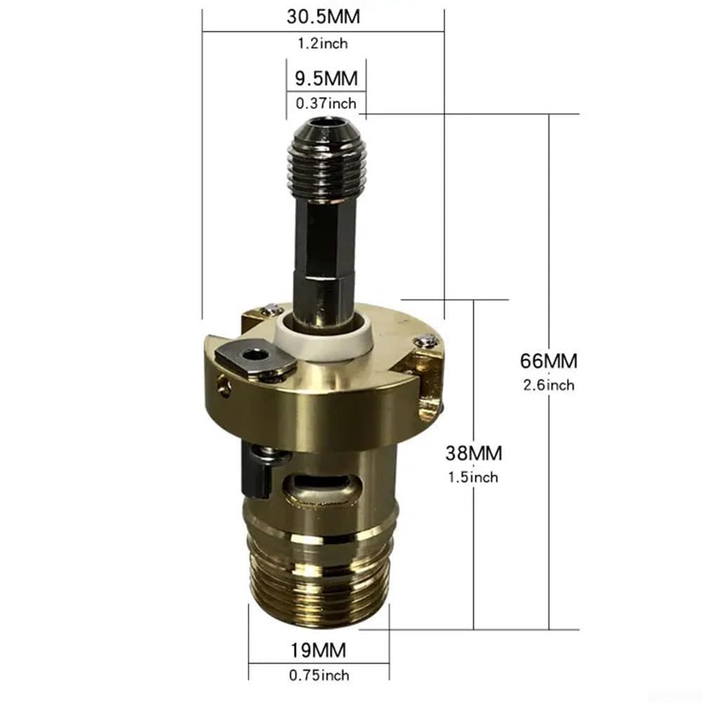 Cuerpo de antorcha de plasma de grado industrial compatible con Powermax105 modelo 228716 resiste estrés térmico y mecánico