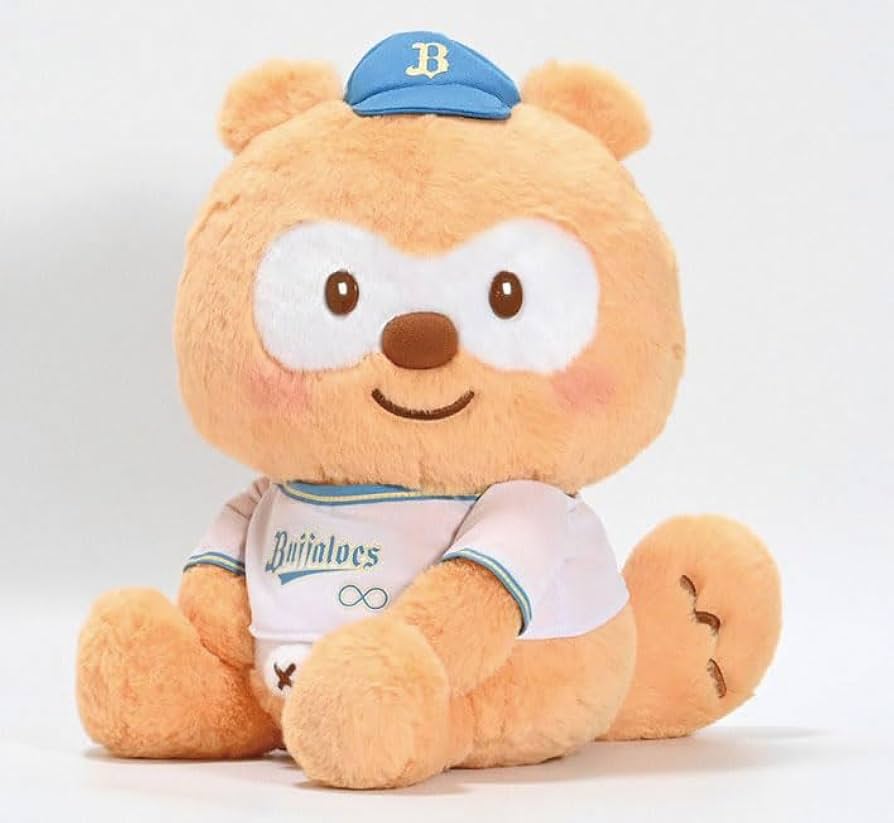 バファローズポンタのぬいぐるみ30cmビジター バファローズポンタのぬいぐるみ30cmビジター Amazon.co.jp