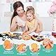 GTJEOI Nähset Kinder, 12 Stück Nähen für Kinder, Filz Waldtiere Bastelset Kinders, DIY Filztiere Nähen Set, Tiere Nähen Bastelset Kinders ab 6 Jahre, Animals Sewing Kit für Anfänger Mädchen Jungen