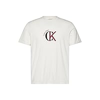 Calvin Klein SS 30S Whsl Ckj 2Tone CK Graphic Lv14Re829G Magliette grafiche