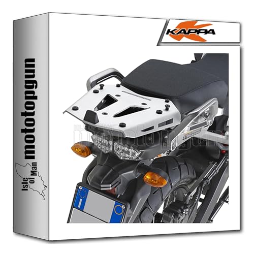 Support de valise Kappa KRA2101 en aluminium pour moto Yamaha XT 1200 Z Super Ténéré