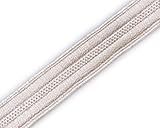 5 Yards Silver Braid Trim Pilot Galon Vestment Army Navy Uniform ½ 
