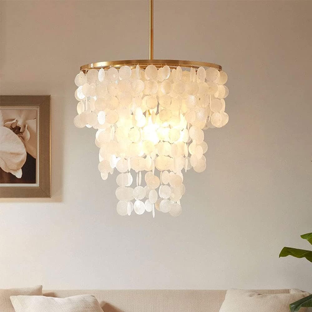 Lustre de luxe nordique pour éclairer un bureau sombre
