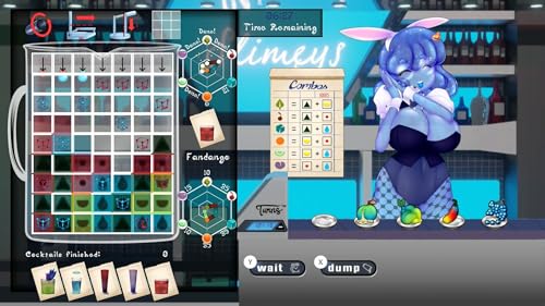Slime Girls Smoothies (Nintendo Switch) Game including EXCLUSIVE in-game adult content and 8 double-sided art card. – vue 6