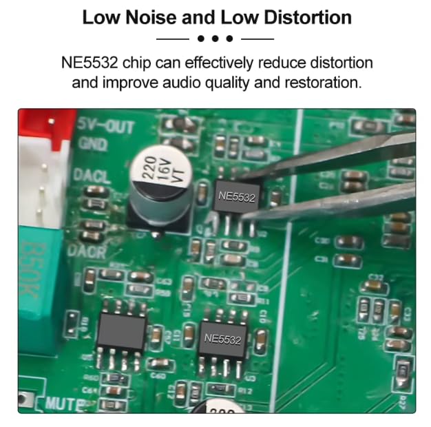 Image of VIRE 2.1 Channel Class D Amplifier Board 2x50W + 200W Subwoofer - TPA3251 with NE5532 Low-Pass Filter for Home Theatre, Active 2.1 Speaker Cabinets and DIY Audio Builds (Model VIRE-21C050-200 V1.0)