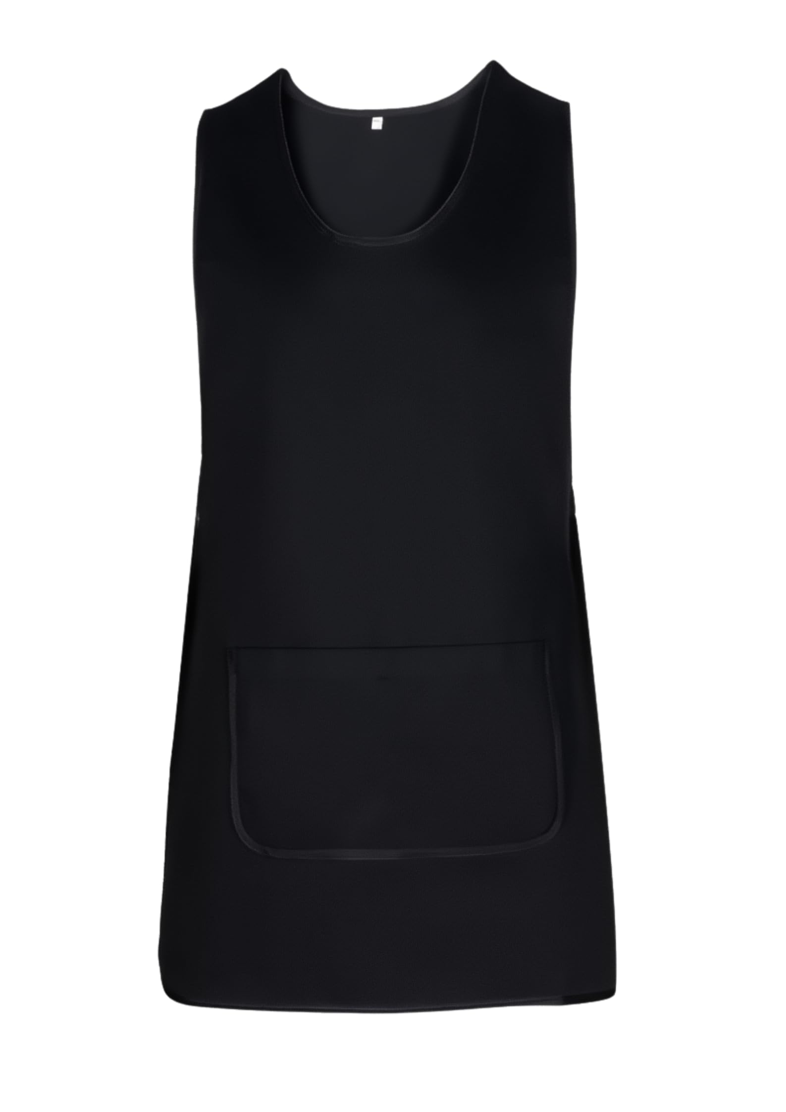 Victory Delantal Limpieza Profesional Uniforme Servicio Sanitario Doméstico Camarera Hostelería Mujer Hombre Ajuste Cómodo Botones Laterales Poliéster Algodón Trabajo Diario Antimanchas Modelo 868