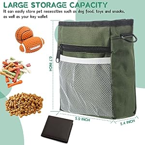 Hillban 12 Pcs Dog Treat Training Pouch, Dog Treat Bag with Waist Shoulder Strap Bulk Convenient Dog Treat Pouch Drawstring Closure Holder for Treats, Kibbles, 3 Ways to Wear, 6 Colors Hillban 12 Pcs Dog Treat Training Pouch, Dog Treat Bag with Waist Shoulder Strap Bulk Convenient Dog Treat Pouch Drawstring Closure Holder for Treats, Kibbles, 3 Ways to Wear, 6 Colors