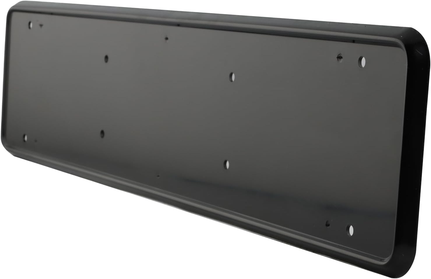Streetwize - Black Plastic - Number Plate Surround - Shock Absorbing - Ideal For: Cars, Vans, 4x4's and Lorries