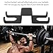 HERCHR Barbell Holder, 9.3 x 1.4 inches Garage Gym Bar Hanger Wall Rack Vertical Barbell Mount Storage Rack for Commercial or Home Gym Accessory