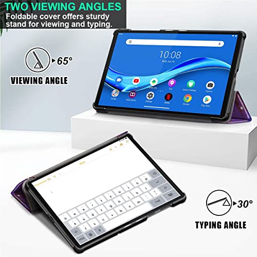 LJSM Custodia + Vetro Temperato per Lenovo Tab M10...