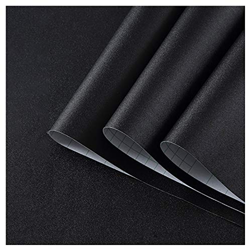 Vinilo impermeable para muebles cocina negro lavable protector de armarios 2