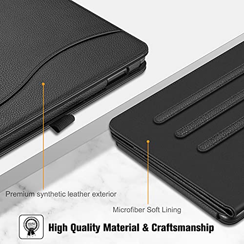 Fintie Case For All-New Amazon Fire Hd 10 And Fire Hd 10 Plus Tablet (Only Compatible With 11Th Generation 2021 Release) - [Multi-Angle] Stand Cover With Pocket Auto Wake/Sleep, Black #TOP4
