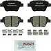 Bosch BC1456 QuietCast Premium Ceramic Disc Brake Pad Set For Select Audi A3, A3 Quattro, A4; Volkswagen Beetle, Eos, Golf, Golf SportWagen, GTI, Jetta, Passat; Rear