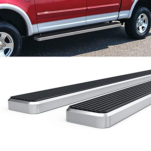 Estribos acero inoxidable 5" para Ford F150 2001-2003 miniatura 4