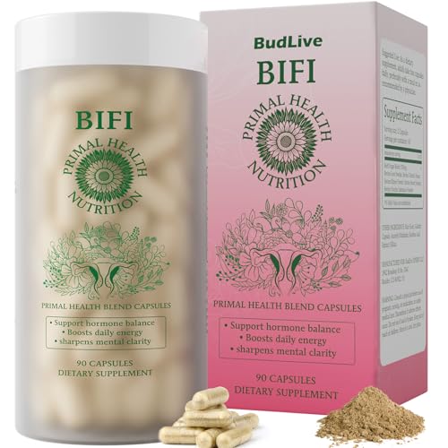 BudLive Beef Organ Supplement for Women – 100% Grass-Fed & Pasture Raised [Ovary, Liver, Spleen, Kidney & Heart] Primal Nutrition for Hormone Support, Energy & Wellness, 90 Capsules