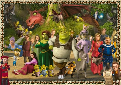 Puzzle 1000 pièces : Shrek Ravensburger France - vue 1