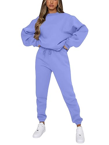 Alunzoem Jogger Sets for Women 2 Piece Sweatsuit Outfits Long