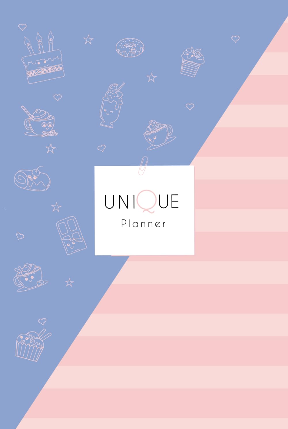 Unique Multi Year Planner, Blue Cookies: Gorgeous Daily, Weekly, Monthly Planner Yearly Agenda, Perfect for Everyone