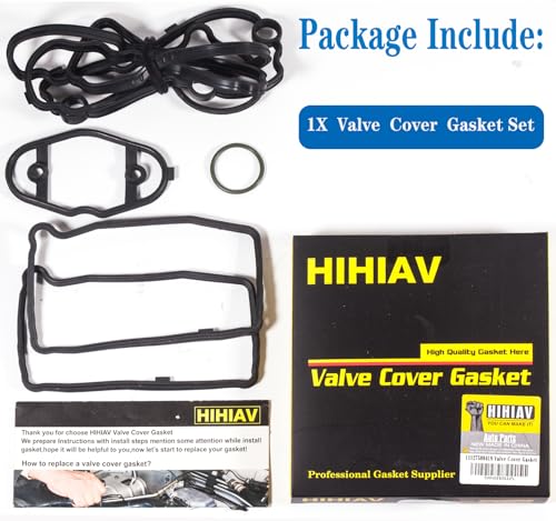 Image of 11127588418 for BMW 228i 320i 328i 528i xDrive X3 X5 X1 Z4 2.0 Cylinder Head Valve Cover Gasket Seal 2012 2013 2014 2015 2016 2017 2018 12 13 14 15 16 17 18 L4 BMW N20B20A 2.0L