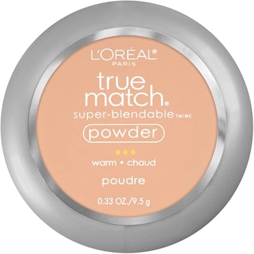L'Oreal Paris True Match Super-Blendable Powder, Sand Beige, 0.33 oz.