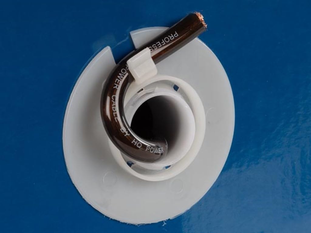HQ-Power Cable de alimentación, negro transparente, 100 m, aislamiento de PVC, resistencia de alta tensión