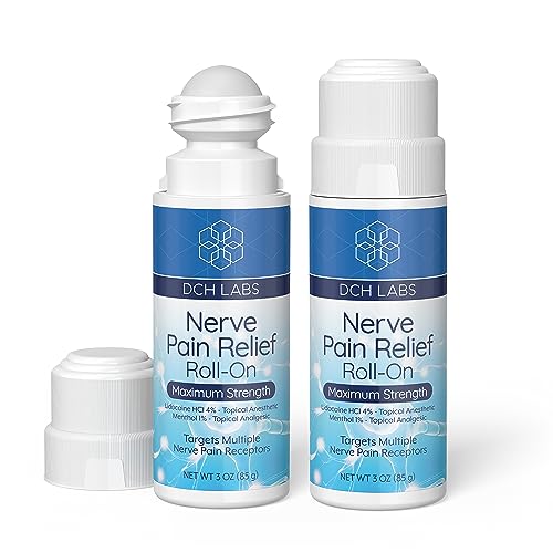 DCH Nerve Pain Relief Roll-On Review: Maximum Strength Lidocaine & Menthol for Neuropathy?