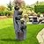 6-Tier Cascading Outdoor Water Garden Fountain 49.61''H Modern Floor-Standing Indoor Waterfall Fountains Bowl and Jar Water Feature with LED Lights for Office Home Art Decor Deck Yard Patio Porch