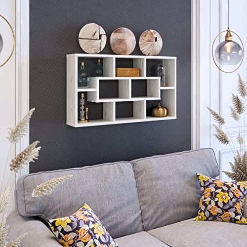 RICOO Mensola da muro 85 x 48 x 16 cm WM050-EP