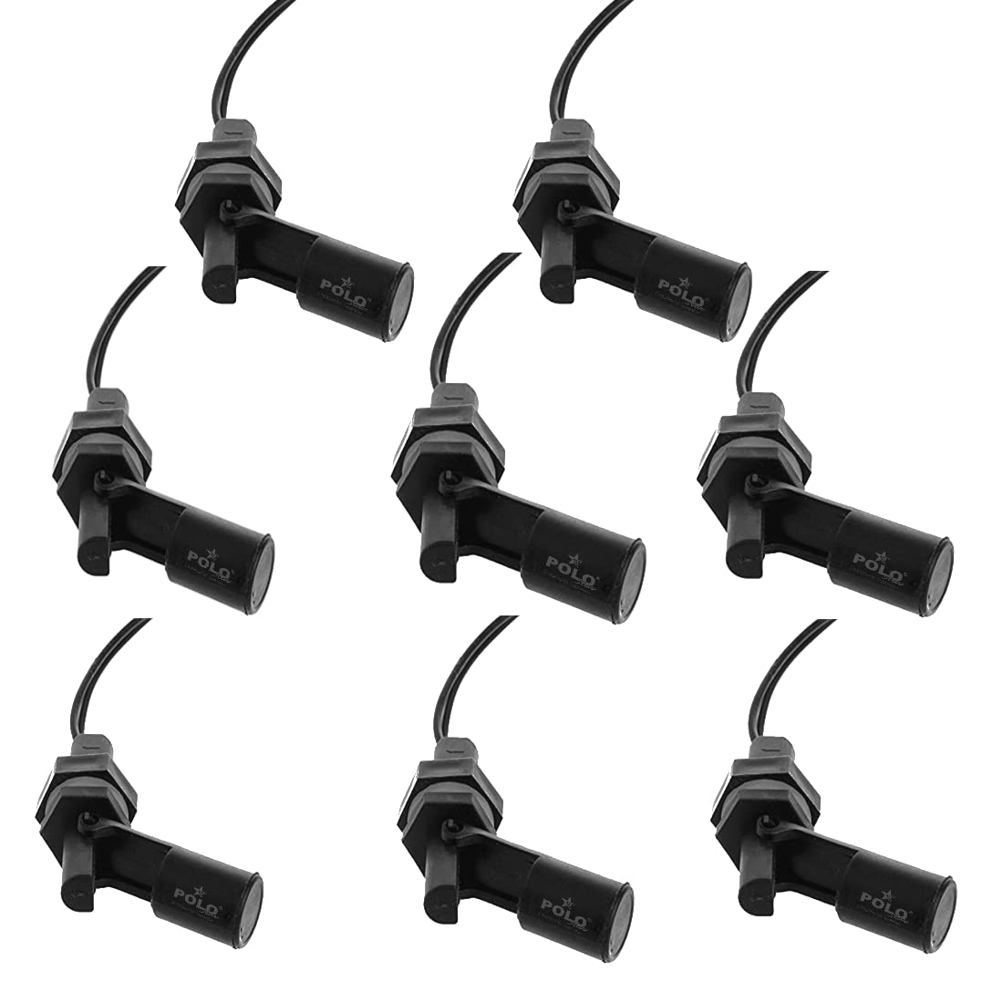 POLO STAR Side Mounted Float Switch | Tank Pool Liquid Water Level Sensor Horizontal Float Switch For Water Level Controller | Color Black | 2 Meter Wire (Pack of 8) (B0C69YC9SW) Amazon Price History, Amazon Price Tracker