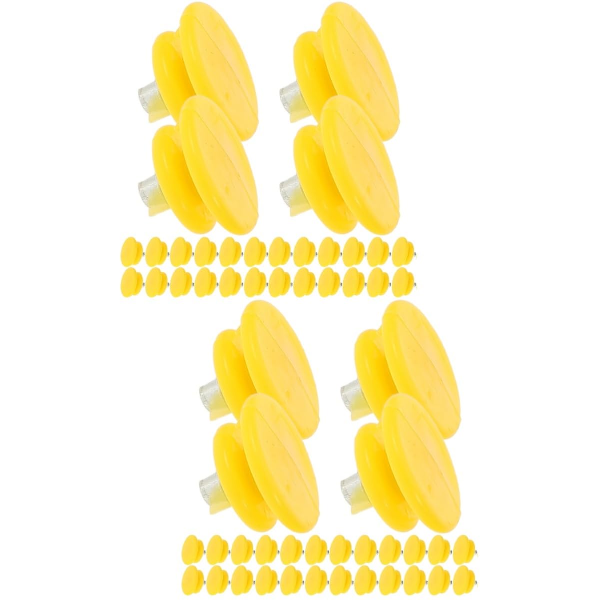 COSMEVIVI 2sets Snow Shoes Ice Grippers Hiking Shoes Spikes Non-Slip Crampon Pegs for Men Women Boys and Girls Winter Outdoor 100pcs*2