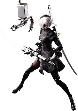Square Enix-NieRAutomata Play Arts KaiTM Action Figure 2B Yorha No. 2 Type B Deluxe Ver.