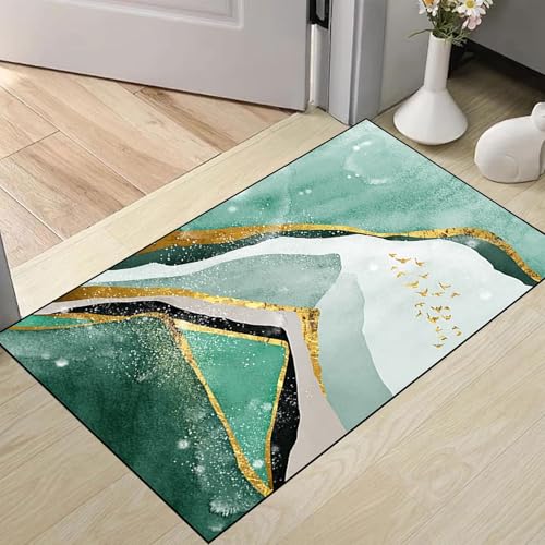 Alfombras de pasillo lavables de 65x240cm en microfibra de pelo corto para comedor 3