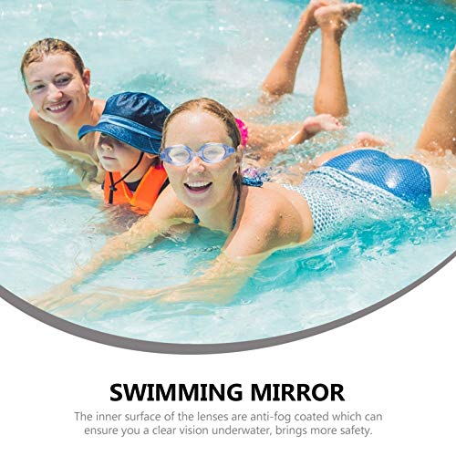 BESPORTBLE Lentes de Óculos de Natação Óculos de Natação de Silicone Anti Nevoeiro Óculos de Proteçã