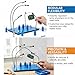 Magnetic Helping Hands Soldering Station with 6 Flexible Arms & PCB Holders Third Hand Tool for Soldering Iron Kit PCB Assembly Electronic Repair Soldering Tools (6 Helping Hand, 4 Magnet Tower)