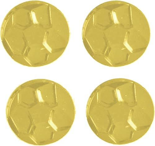 Miniatura 3 de Balón de fútbol de confeti dorado - Paquete al por menor #9863 QS0