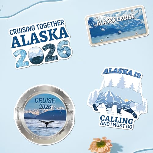 Imanes decorativos Alaska Cruise HemerVows pack 4 miniatura 4