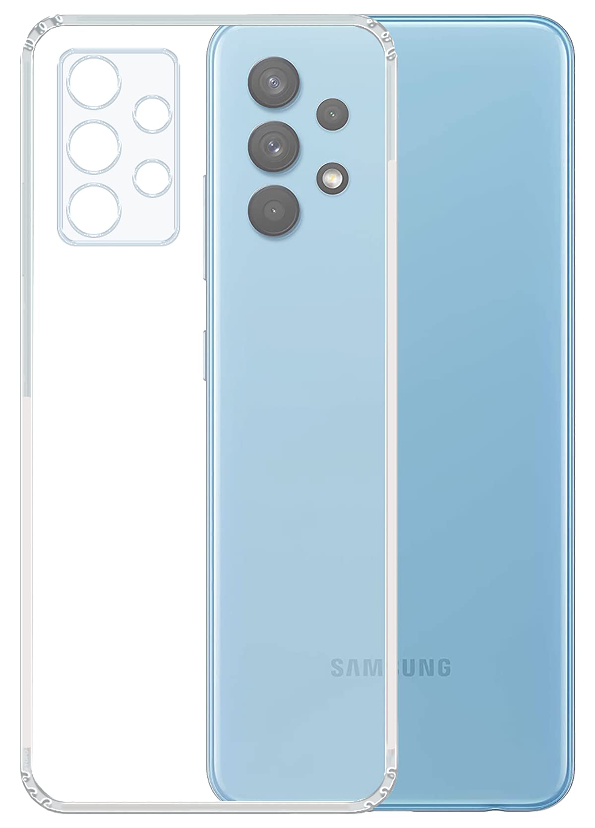 YOFO Back Cover for Samsung Galaxy A33 5G (Flexible|Silicone|Transparent|Camera Protection|DustPlug) (B09STYN4MH) Amazon Price History, Amazon Price Tracker