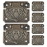 Style décoratif : rehaussez votre collection avec des fermoirs rétro pour un look vintage, transformant n’importe quel coffret en pièce maîtresse