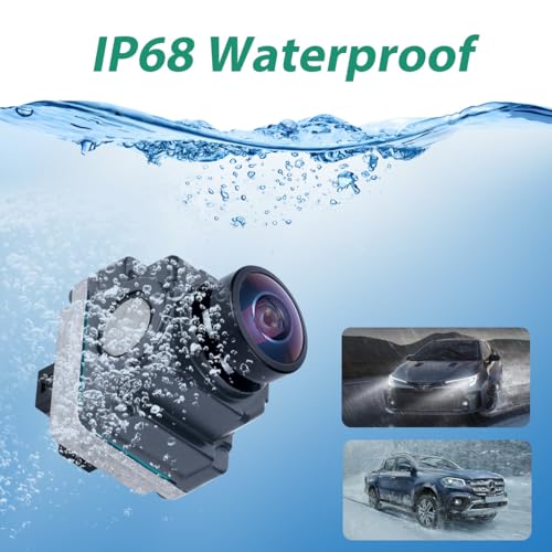 Image of FW93-19H422-AB Front Backup Rear OE Camera Replacement for Land Rover Discovery IV 2012-2015, Jaguar E-Pace (X540) 2017-2022 & Jaguar XE (X760) 2015-2022 by GreenYi