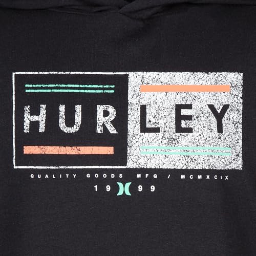 Image of Hurley boys Long Sleeve Hooded Graphic T-shirt