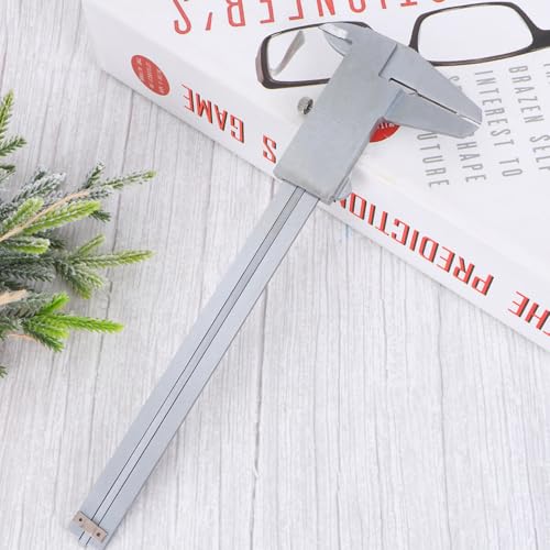Calibrador Vernier de Acero Carbono con Tornillo de Bloqueo miniatura 3