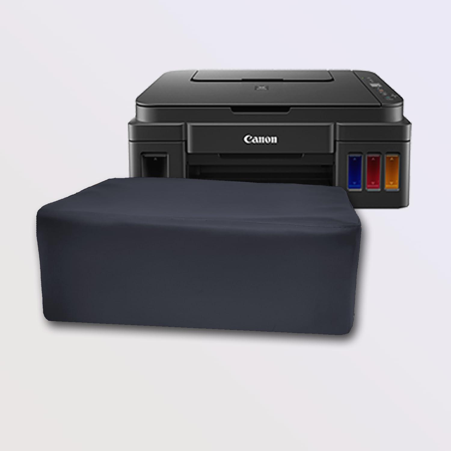 IRHAA DUST AND WATER PROOF LEATHER COVER FOR CANON G3012 PRINTER (Black