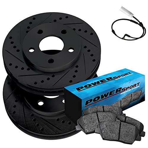 Image of Power Sport Front Brake Kit Fits 2008-2010 BMW 323i, 325i