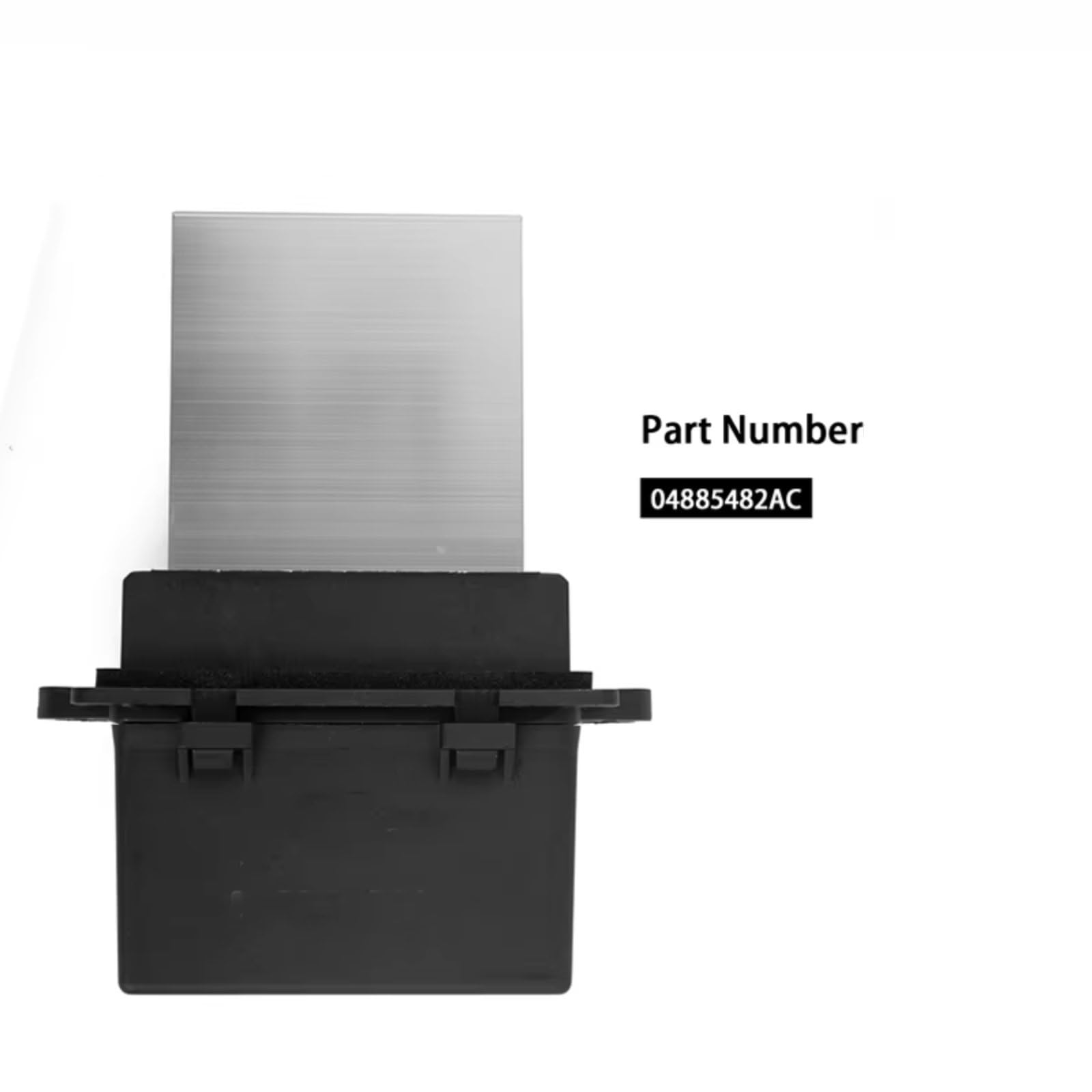 Compatible Con Dodge Para Caravan 2001 2002 2003 2004 2005 2006 2007 Resistencia Del Ventilador Del Motor Del Calefactor 04885482AC Resistencia de Ventilador